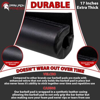 17" Extra Thick Barbell Neck Pad - Image 3