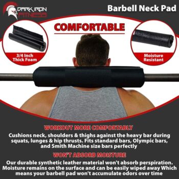17" Extra Thick Barbell Neck Pad - Image 4