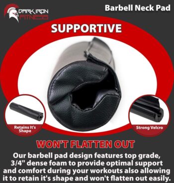 17" Extra Thick Barbell Neck Pad - Image 5