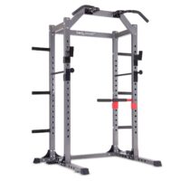 Body Power Deluxe Rack Cage System Enhanced with Upgrades
