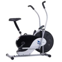 Body Rider BRF700 Exercise Upright Fan Bike (with UPDATED Softer Seat) Stationary Fitness / Adjustable Seat
