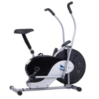 Body Rider BRF700 Exercise Upright Fan Bike (with UPDATED Softer Seat) Stationary Fitness / Adjustable Seat