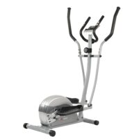 EFITMENT Magnetic Elliptical Machine Trainer w/LCD Monitor and Pulse Rate Grips
