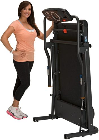 Exerpeutic TF1000 Ultra High Capacity Walk to Fitness Electric Treadmill, 400 lbs