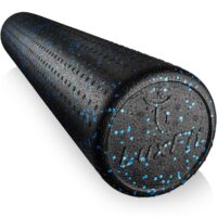 Foam Roller, LuxFit Speckled Foam Rollers for Muscles '3 Year Warranty' with Free Online INSTRUCTIONAL VIDEO Extra Firm High Density For Physical Therapy, Exercise, Deep Tissue Muscle Massage