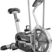 Marcy Exercise Upright Fan Bike for Cardio Training and Workout AIR-1