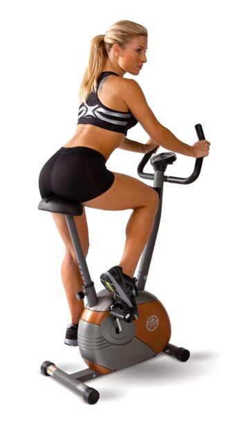 Marcy Upright Exercise Bike with Resistance ME-708