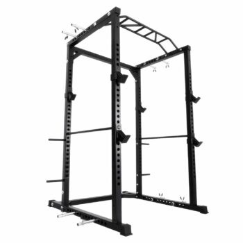 Popsport Deep Squat Rack Series Power Rack Squat Barbell Cage Bench Stand Heavy Duty Multi-Grip Chin-Up Fitness Power Rock for Home Gym