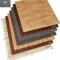 Wood Grain Floor Mats