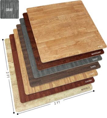 Wood Grain Floor Mats