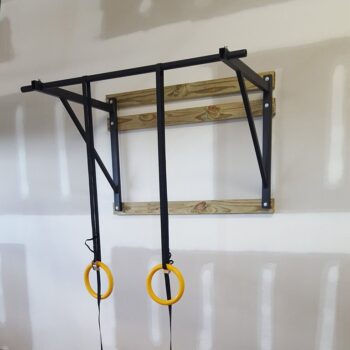 Titan Fitness Wall Mounted Pull Up Chin Up Bar - Image 7