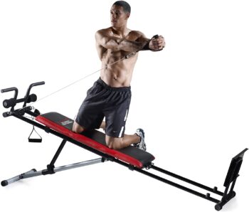 Weider Ultimate Body Works Black/Red, Standard - Image 19