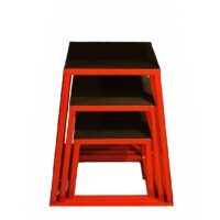 j/fit Plyometric Jump Boxes - Singles in Heights of 12", 18", 24" and Sets up to 30"