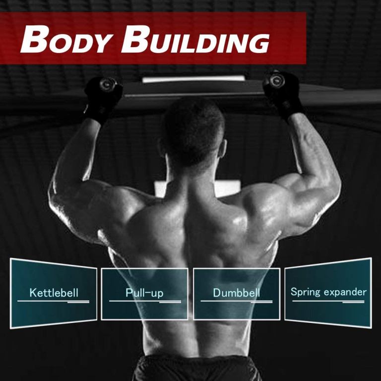 Weight Lifting Gym Gloves with Anti-Slip Leather Palm