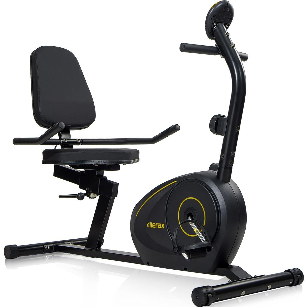 Merax Magnetic Recumbent Exercise Bike - GYM READY EQUIPMENT