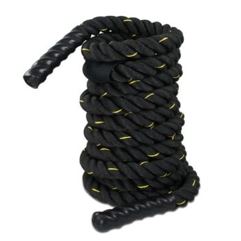 ZENY Black 1.5"/ 2" Width Poly Dacron 30/40/50ft Length Battle Rope - Image 4