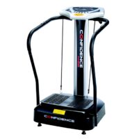 Whole Body Vibration Platform Trainer Fitness Machine with Arm Straps