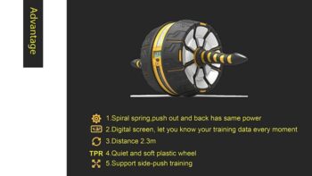 Ab Roller Kinetic Exercise Wheel - Image 2