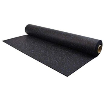 1/4" Tough Rubber Roll (Blue Fleck, 4' x 10') - Image 3