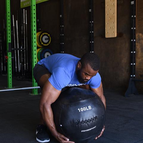 100 lb Super Heavy Medicine Ball - GYM READY EQUIPMENT