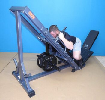 4-Way Hip Sled to use as Leg Press, HACK Squat, Forward Thrust, Calf Raise to give a Full Lower Body Workout Unit has DLX. Pads, Wide Adj. Deck Plates, 8 Wheels for Flawless Movement - Image 6