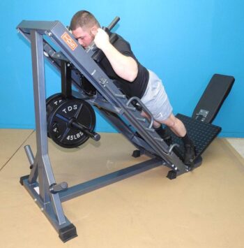 4-Way Hip Sled to use as Leg Press, HACK Squat, Forward Thrust, Calf Raise to give a Full Lower Body Workout Unit has DLX. Pads, Wide Adj. Deck Plates, 8 Wheels for Flawless Movement - Image 7