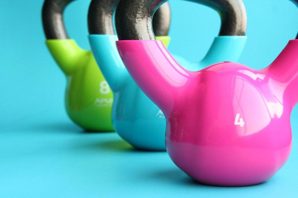 kettlebells