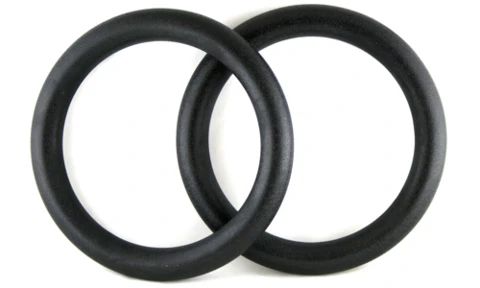 28mm Plastic Gymnastic Rings w/ Straps - GYM READY EQUIPMENT