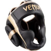 VENUM ELITE HEADGEAR BLACK/GOLD