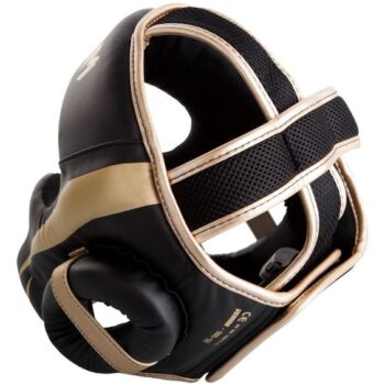 VENUM ELITE HEADGEAR BLACK/GOLD