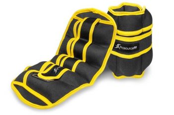Adjustable Ankle Weights 15 lb
