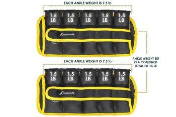 Adjustable Ankle Weights 15 lb