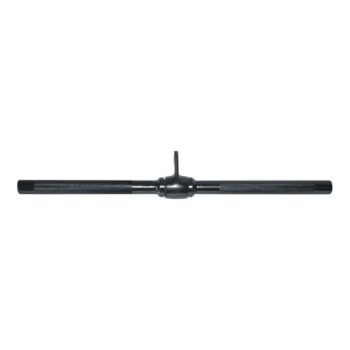 Black Chrome 20" Straight Bar