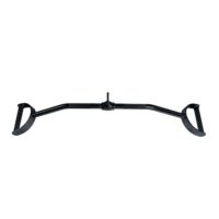 Black Chrome 36" Cable Pro Style Lat Bar