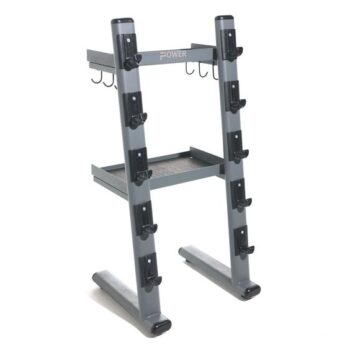 Black Chrome Cable Attachments Bar and Accessory Rack