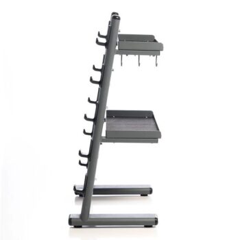 Black Chrome Cable Attachments Bar and Accessory Rack