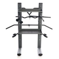 Black Chrome Cable Attachments Bar and Accessory Rack with Attachments