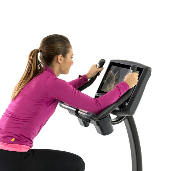 Circle Fitness 7000 – Upright Cycle with Built in Digital TV