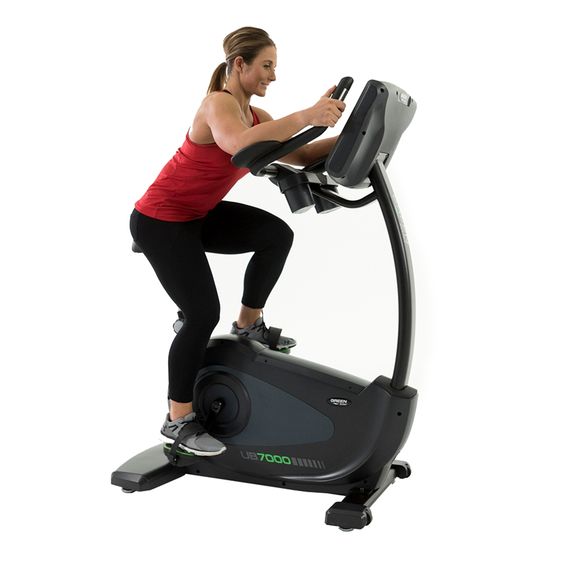 Circle Fitness 7000 – Upright Cycle with LED Console