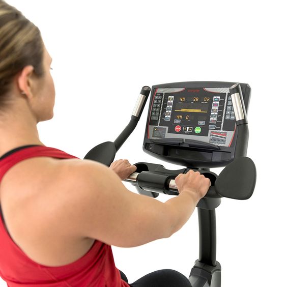 Circle Fitness 7000 – Upright Cycle with LED Console