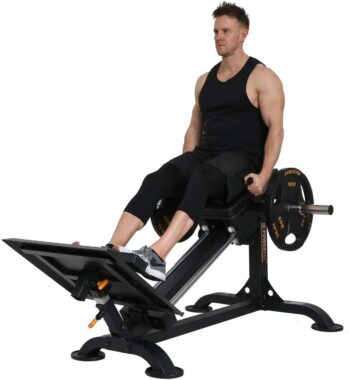 POWERTEC Compact Leg Sled, Black