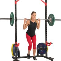 Sunny Health & Fitness Power Zone Squat Stand Rack Power Cage