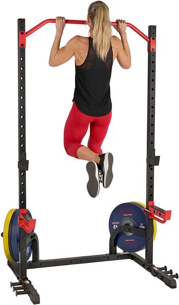 Sunny Health & Fitness Power Zone Squat Stand Rack Power Cage