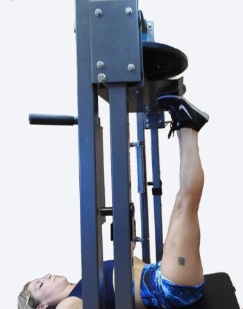 TDS Premier Vertical Leg Press - Silver Grey - Image 5