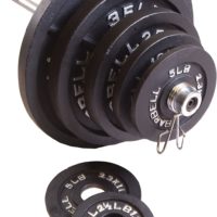 CAP Barbell 300-Pound Olympic Set (Includes 7 Ft Bar)