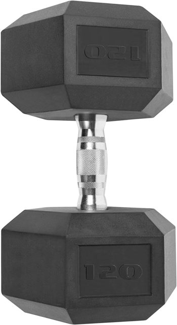Cap Coated Dumbbell Weight, Single, Various Sizes