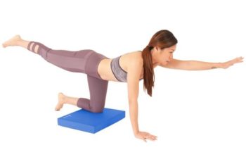 Exercise Balance Pad- Large Blue