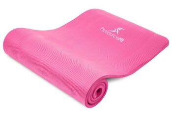 Extra Thick Yoga and Pilates Mat 1/2 inch Pink