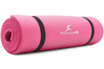 Extra Thick Yoga and Pilates Mat 1/2 inch Pink