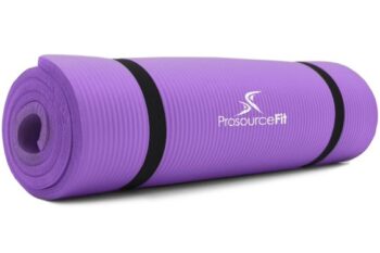 Extra Thick Yoga and Pilates Mat 1/2 inch Purple